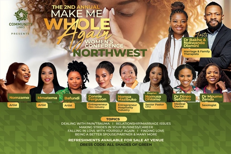 The 2nd Annual Make Me Whole Again Womens Conference - Sun City (NW)
